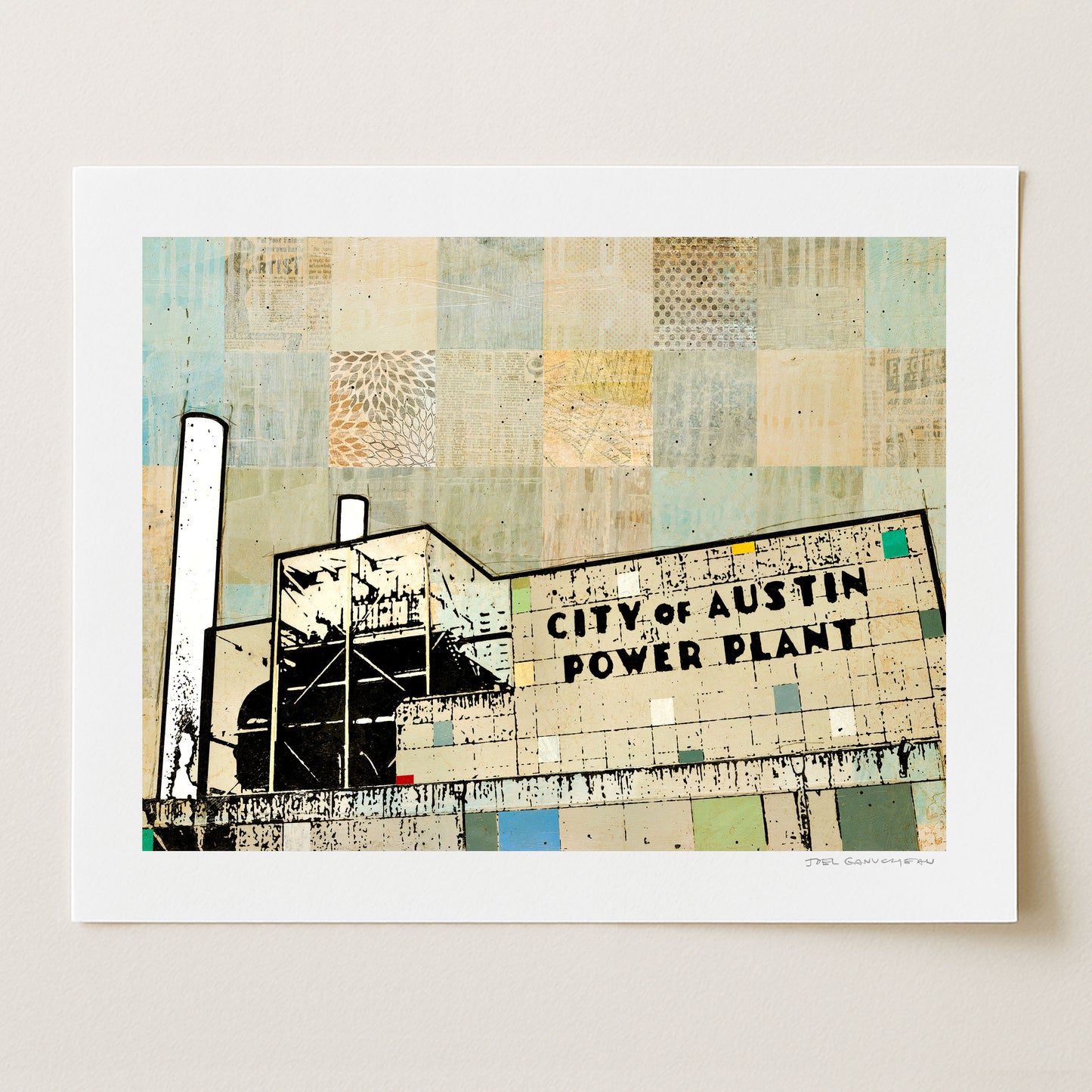 Austin Power Plant 2 - Signed Paper Print