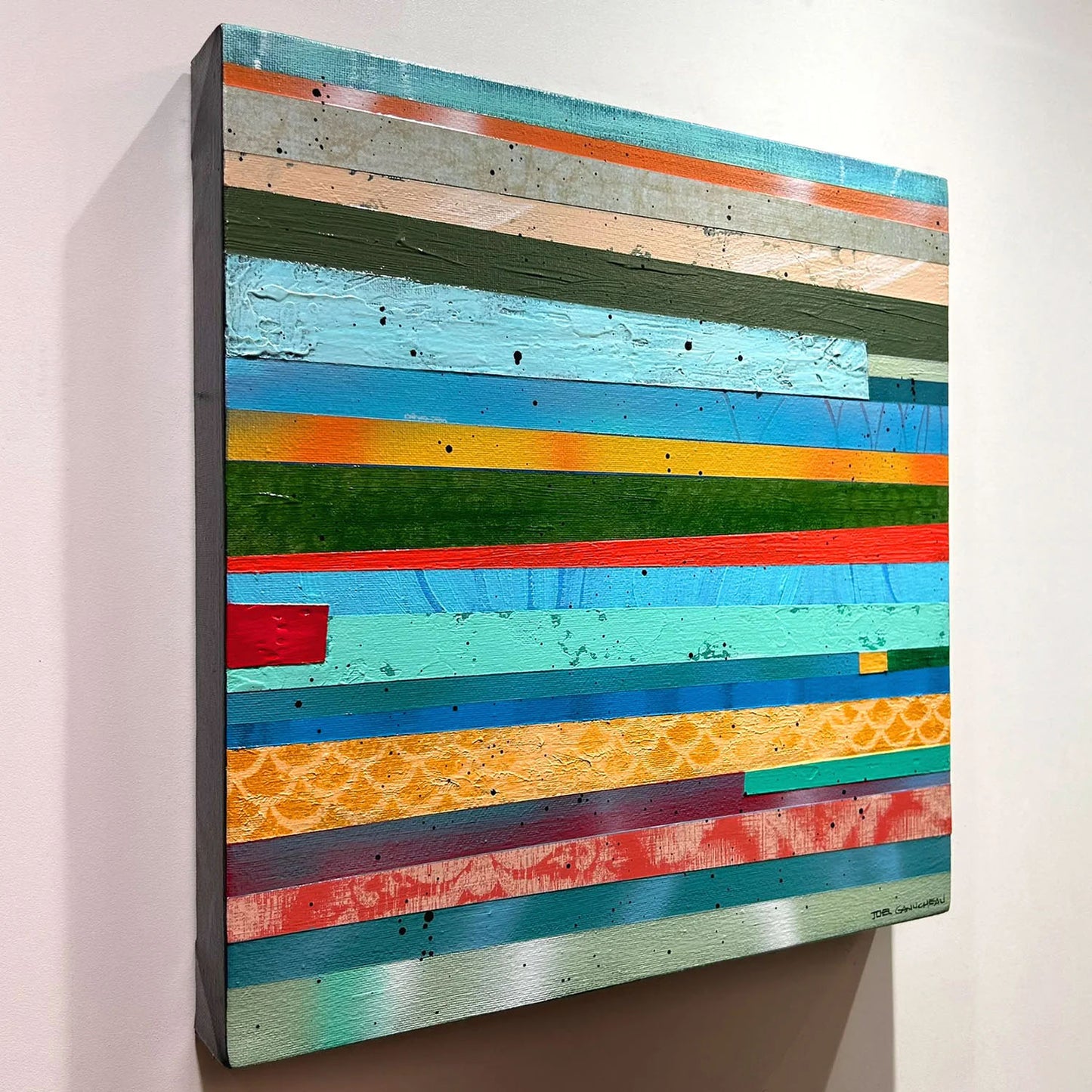 Keep Moving 3 - 14x14"