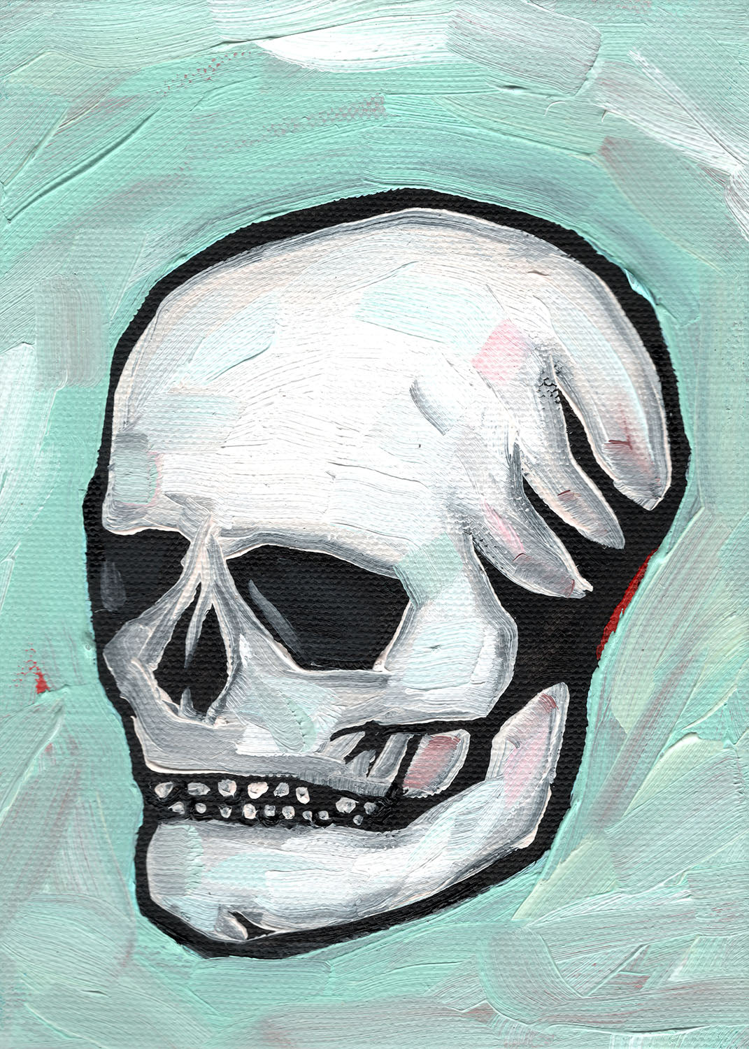 Lil Skull 2 - 5x7"