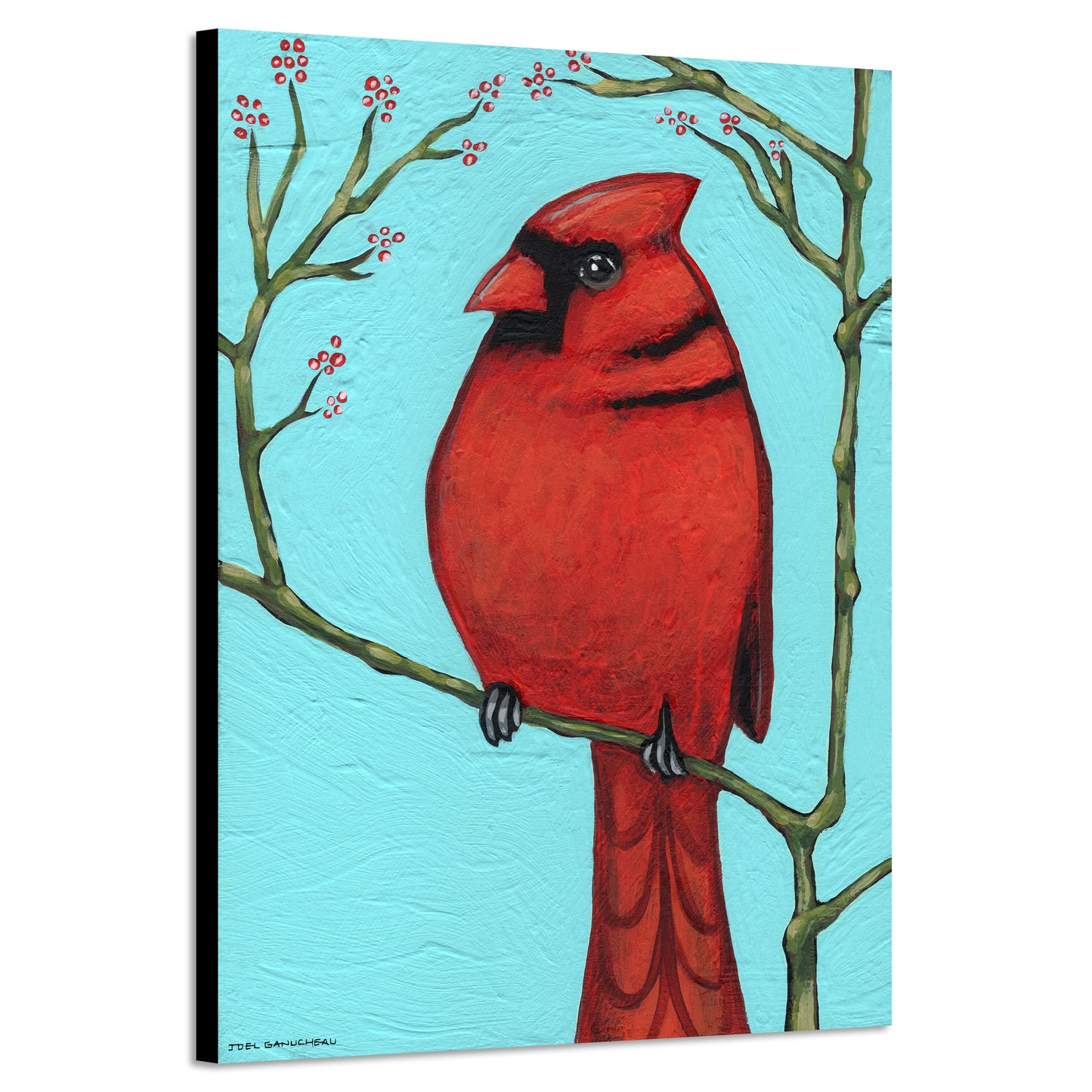 Little Cardinal - Canvas Print