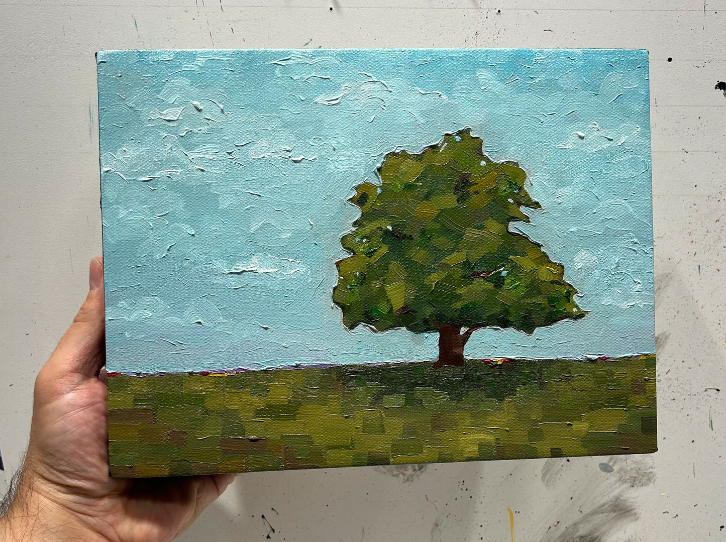 Little Tree - 7.5 x 10"