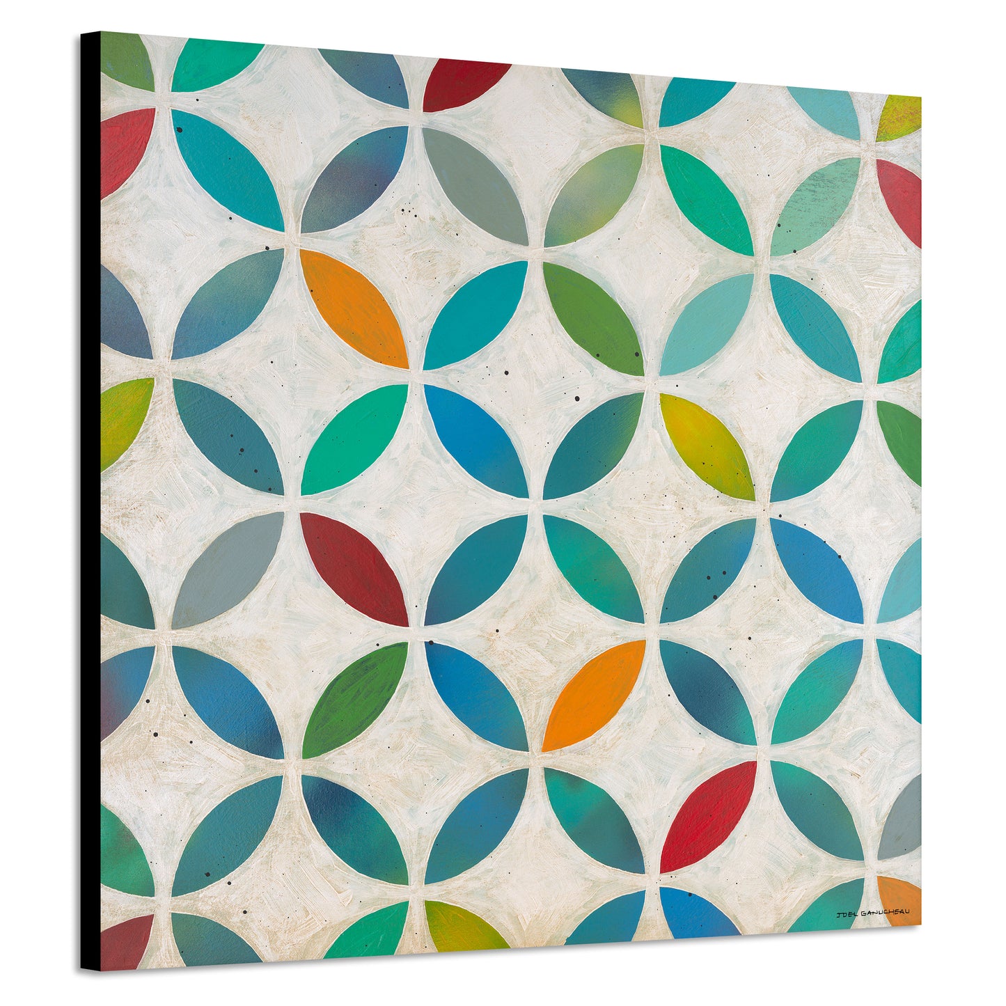 Mid-Century Modern Love 1 - Canvas Print