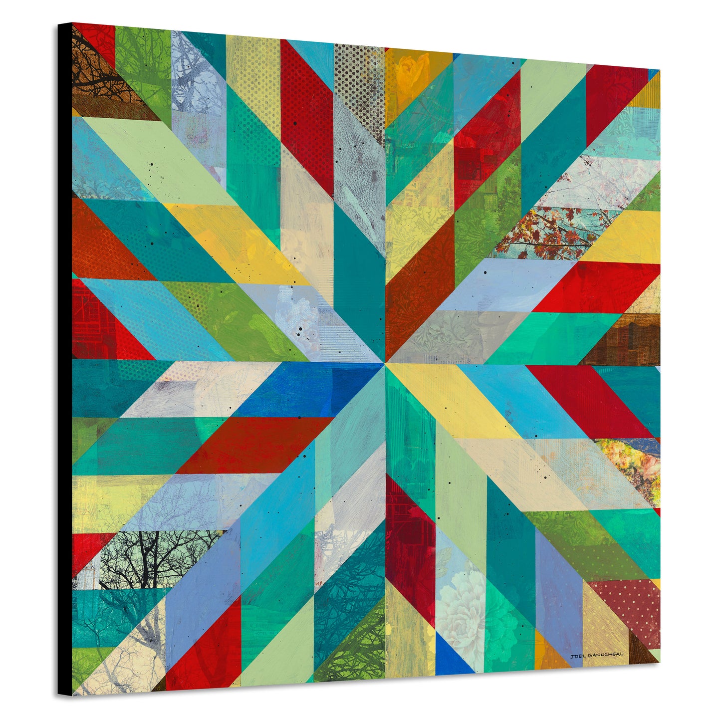 Mid-Century Modern Love 2 - Canvas Print