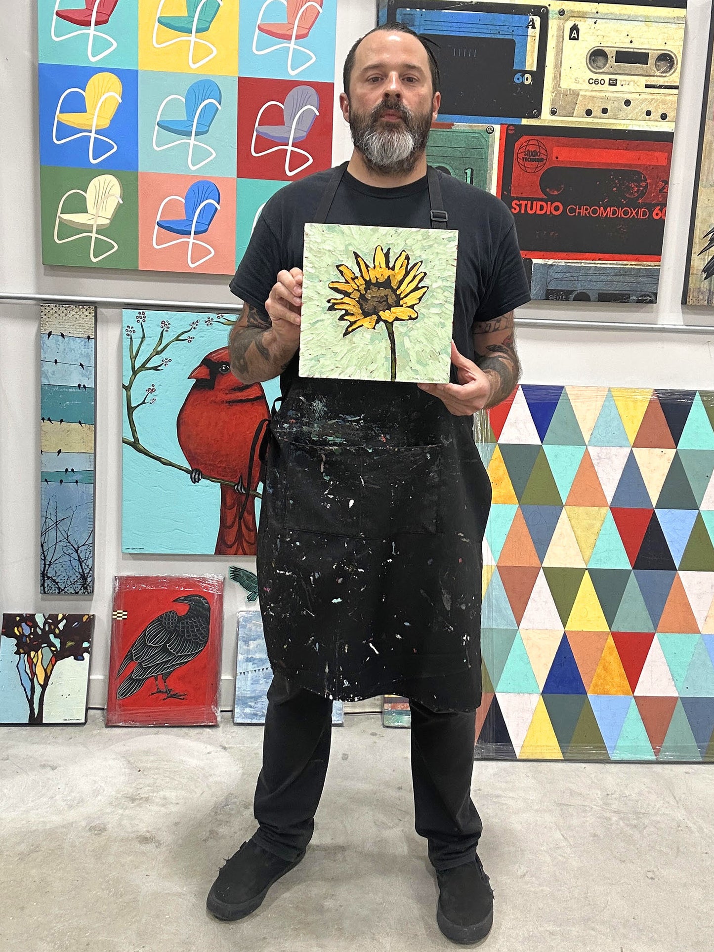 Sun Seeker 1 - 10x10"