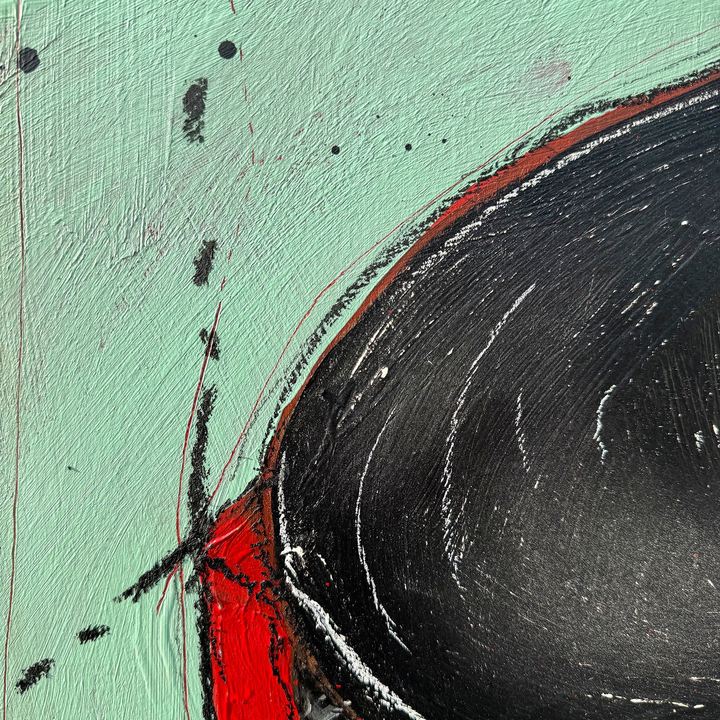 Vinyl Days - 35.5 x 35.5"