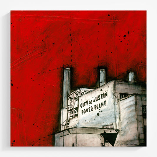 Austin Power Plant 1 - Canvas Print