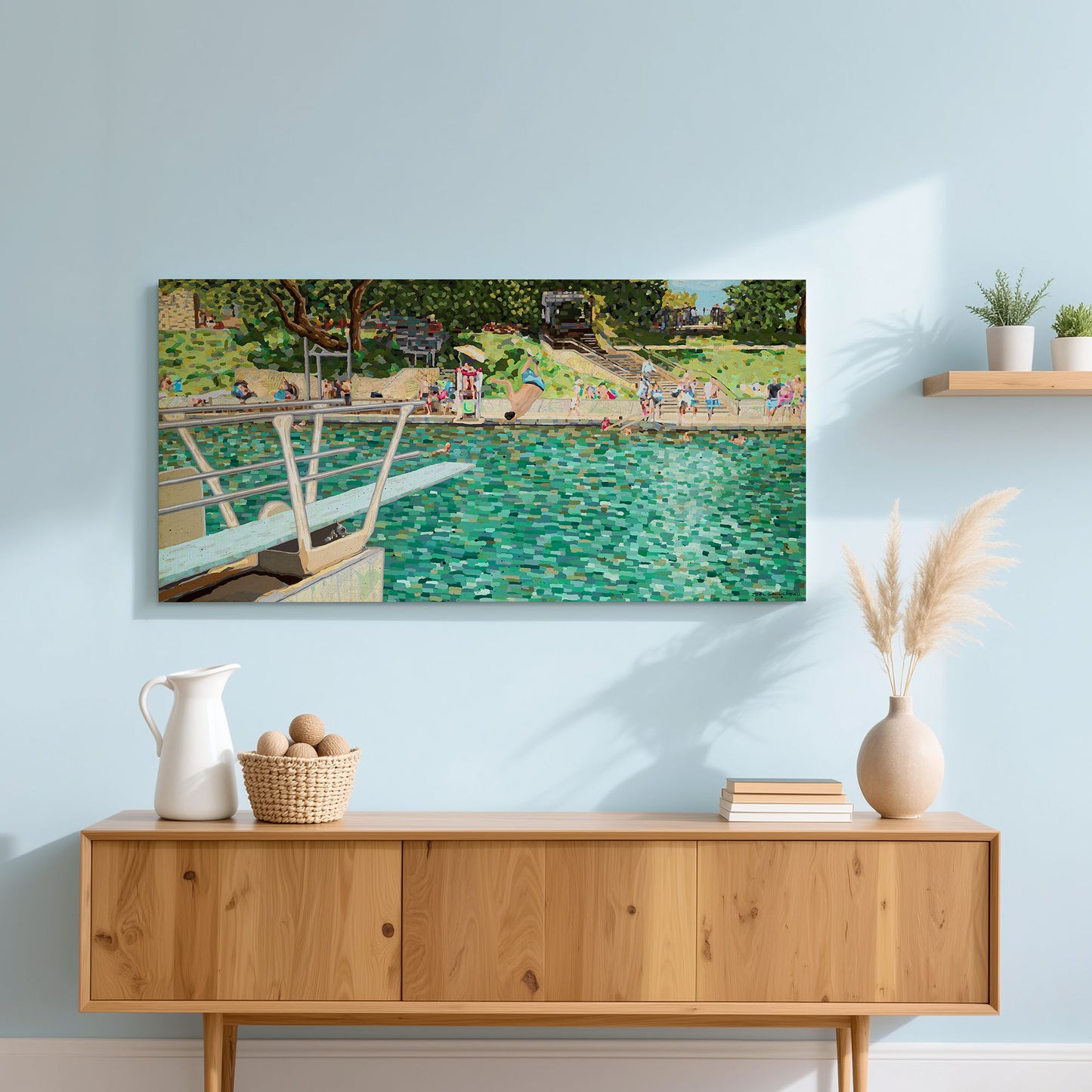 Barton Springs - Canvas Print