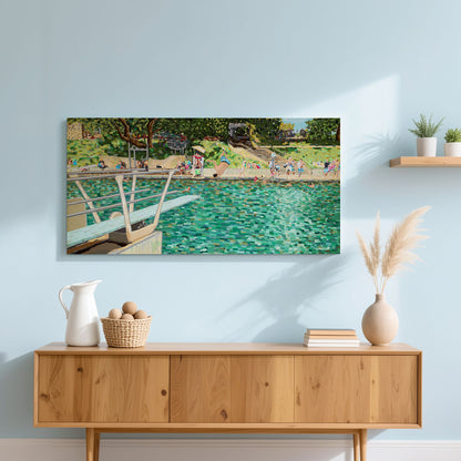 Barton Springs - Canvas Print