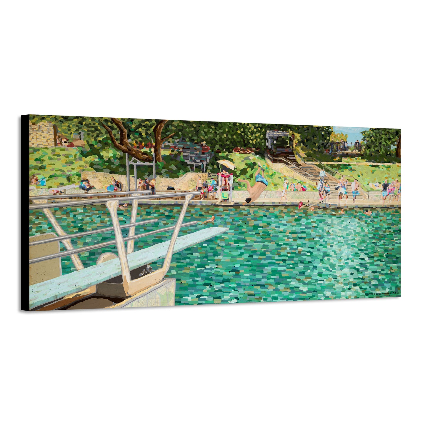 Barton Springs - Canvas Print