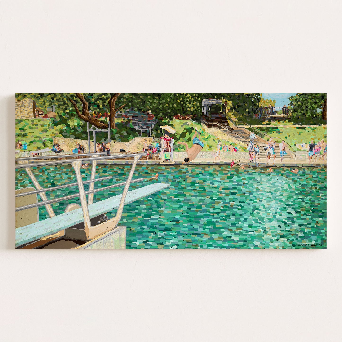 Barton Springs - Canvas Print