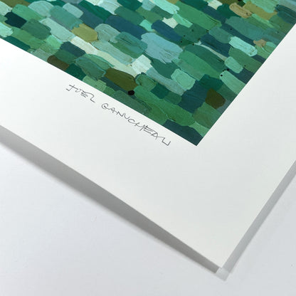 Barton Springs - Signed Paper Print