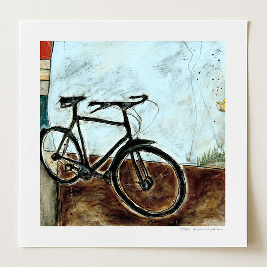 Bicycle - Signed Paper Print