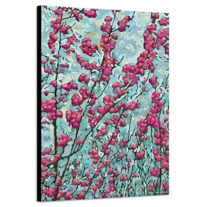 Blooming Redbud - Canvas Print