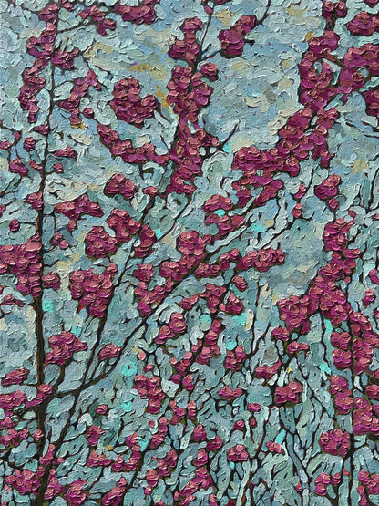 Blooming Redbud - 24x32"