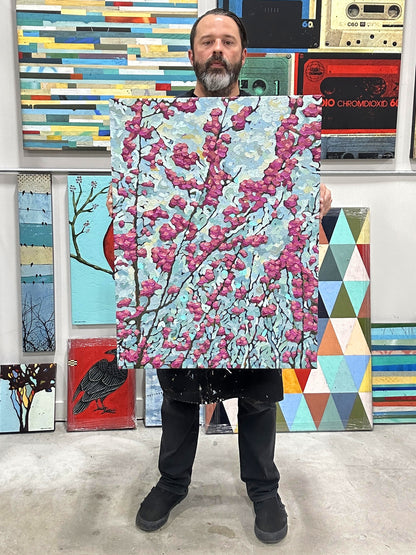 Blooming Redbud - 24x32"