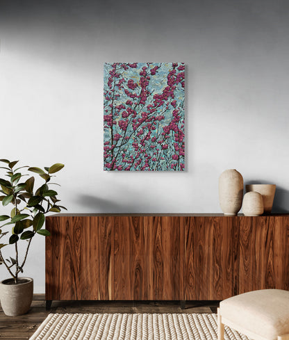 Blooming Redbud - 24x32"