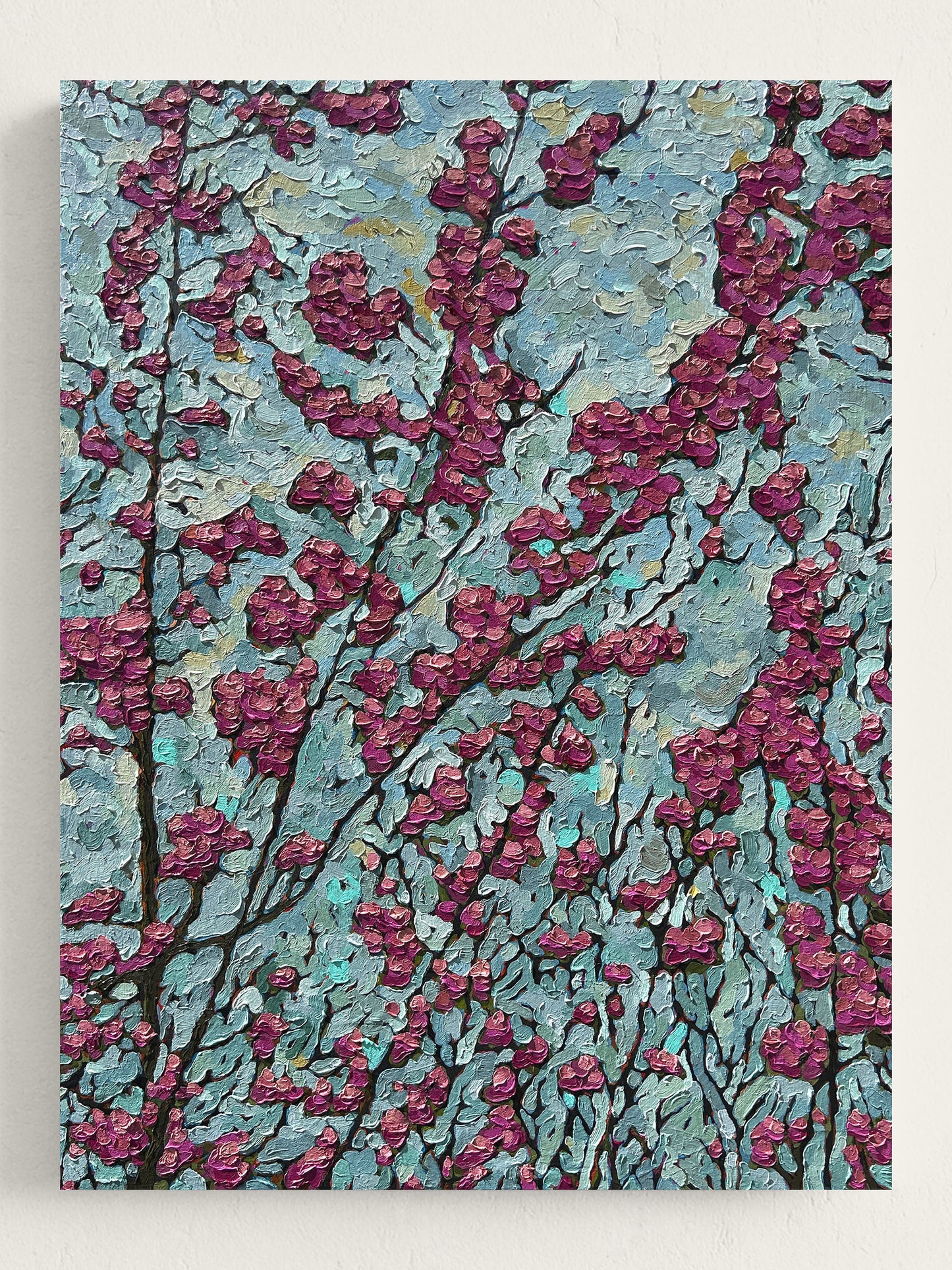 Blooming Redbud - 24x32"