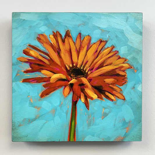 Bursting Bloom - 8x8"