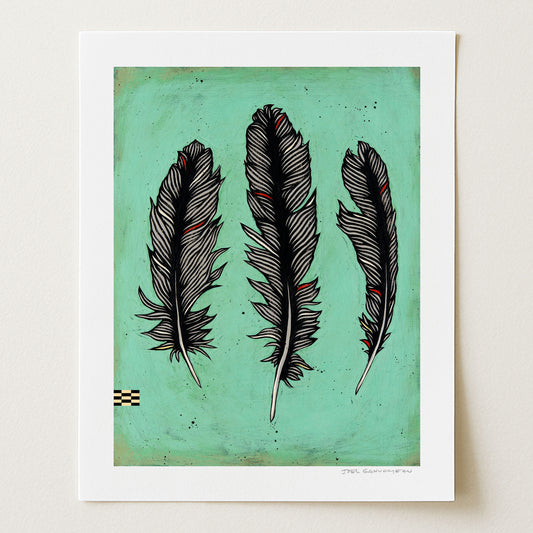 Caught Up in the Moment - Signed Paper Print