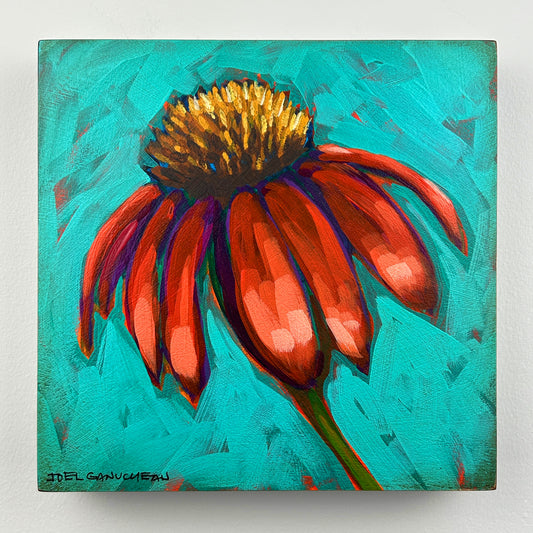 Coneflower Bloom - 8x8"