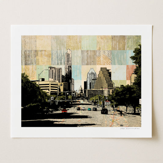 Congress Avenue 2 - Signed Paper Print