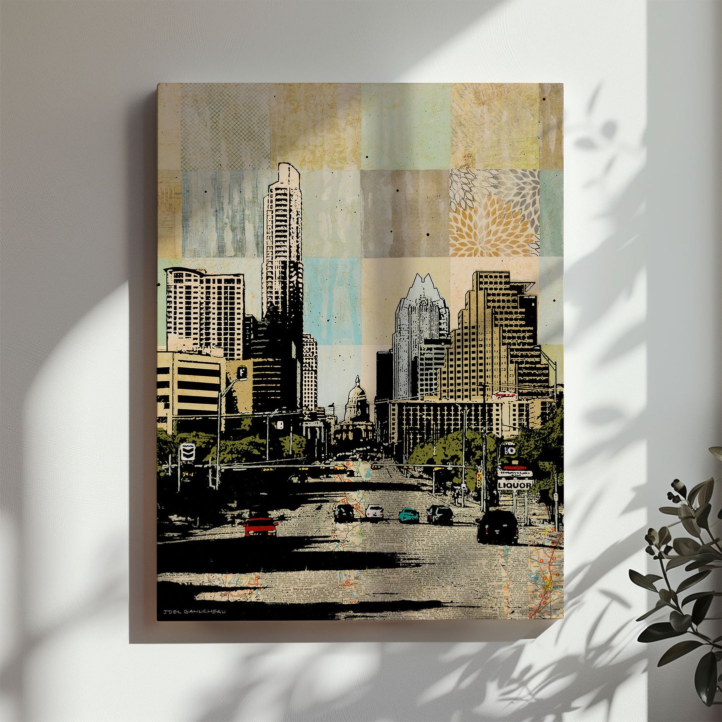 Congress Avenue 3 - Canvas Print