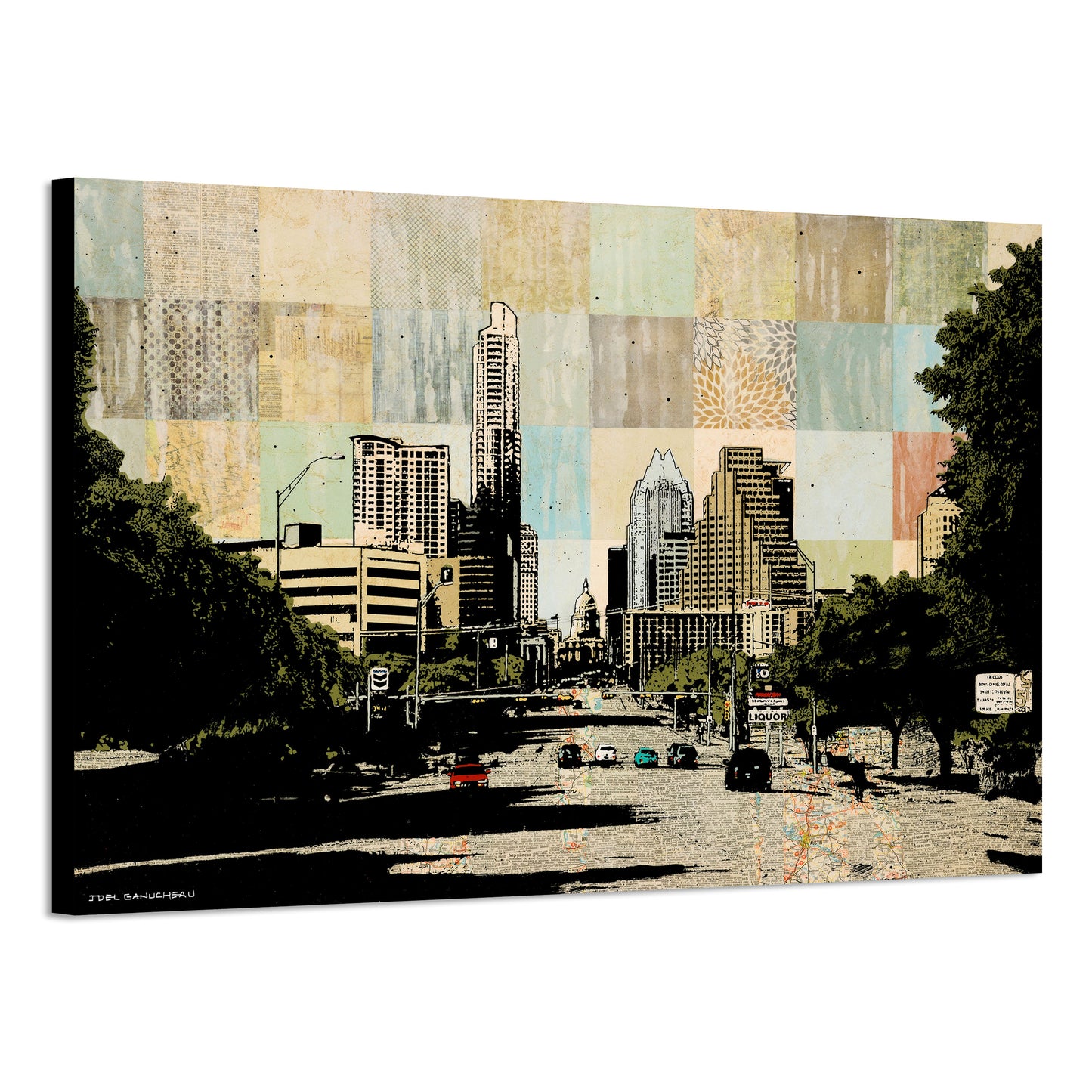 Congress Avenue 2 - Canvas Print