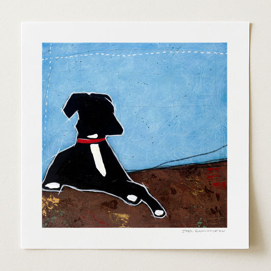 Good Dog - Signed Paper Print