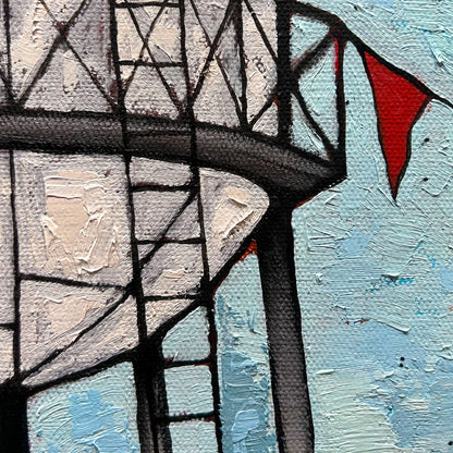 Happy Tower - 30x30"