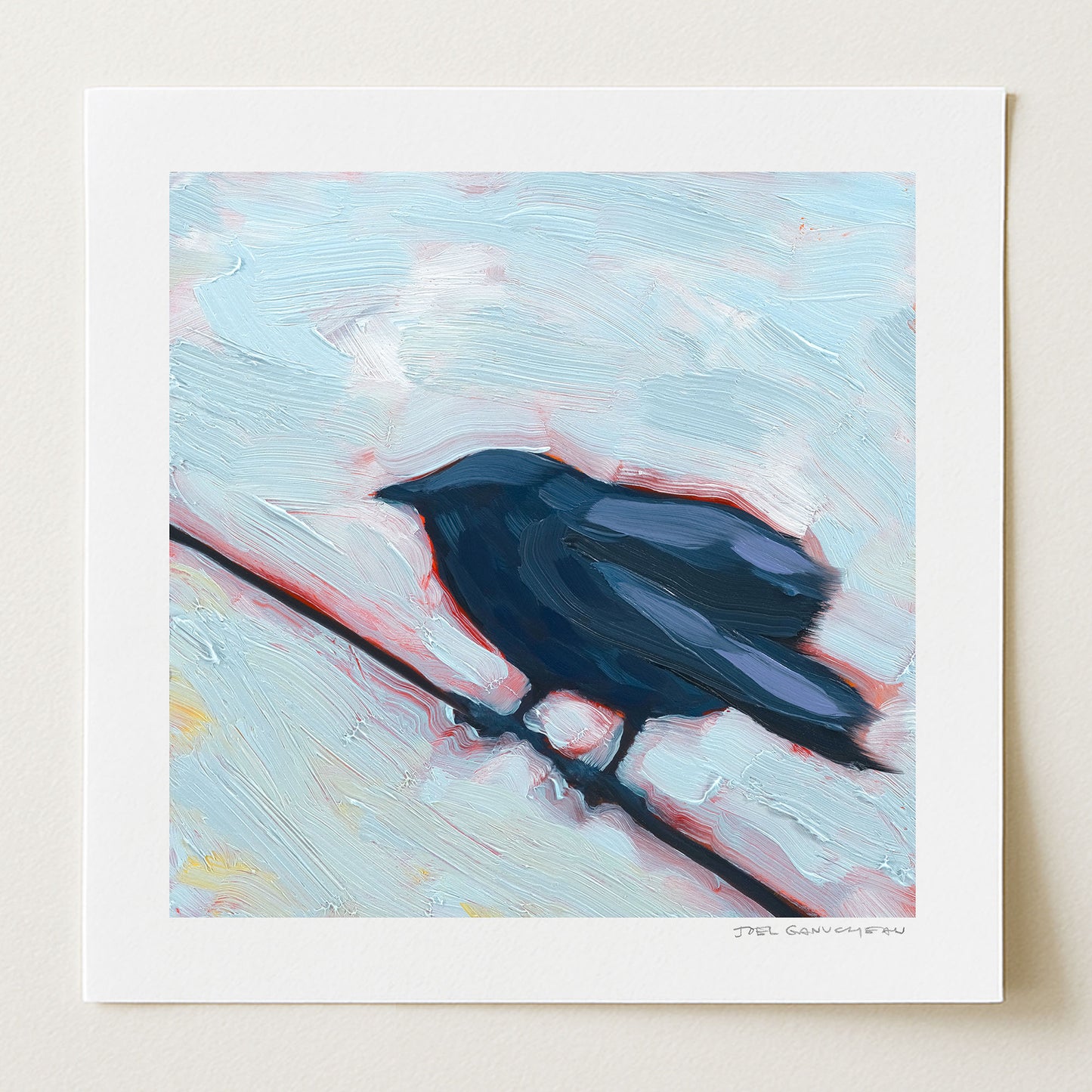 I Love Clouds - Signed Paper Print