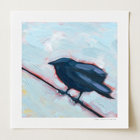 I Love Clouds - Signed Paper Print