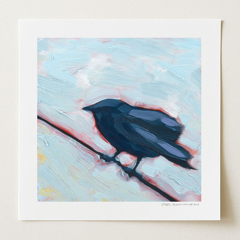I Love Clouds - Signed Paper Print