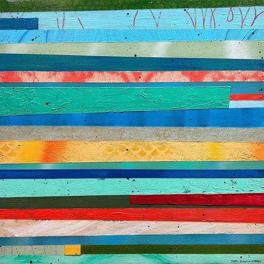 Keep Moving 1 - 18x18"