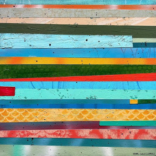 Keep Moving 3 - 14x14"