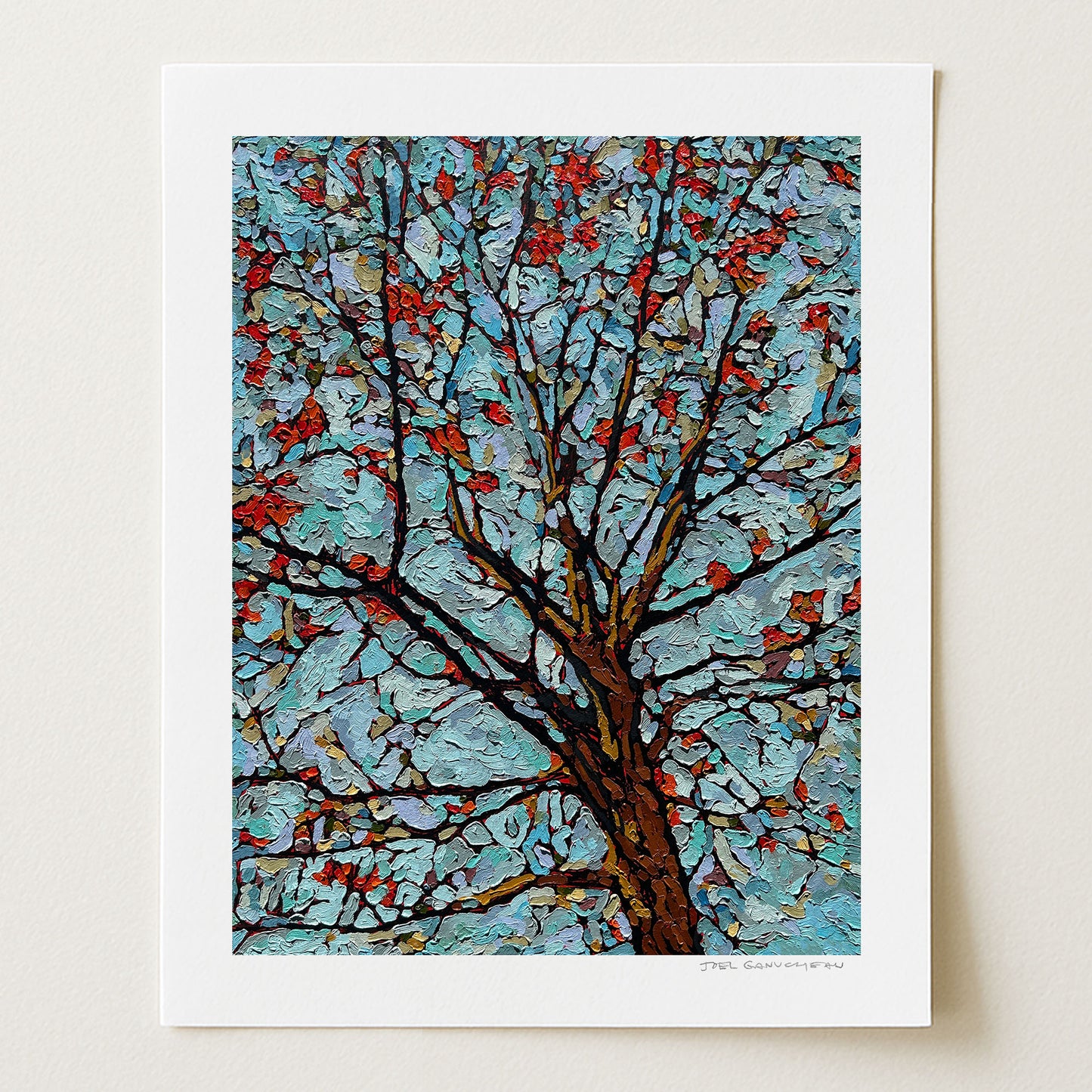Letting Go - Signed Paper Print