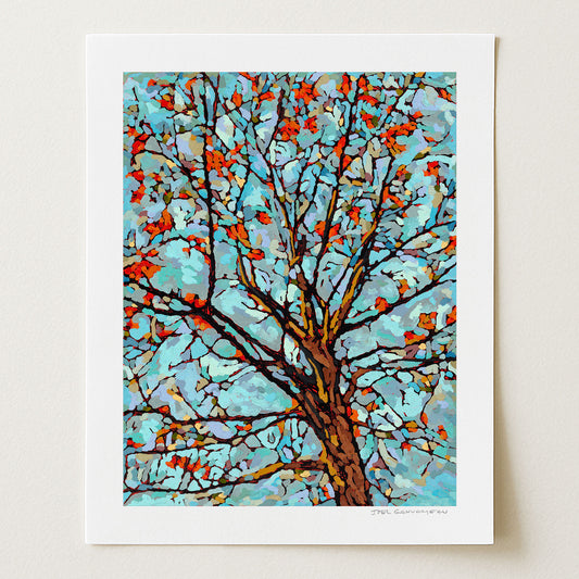 Letting Go - Signed Paper Print