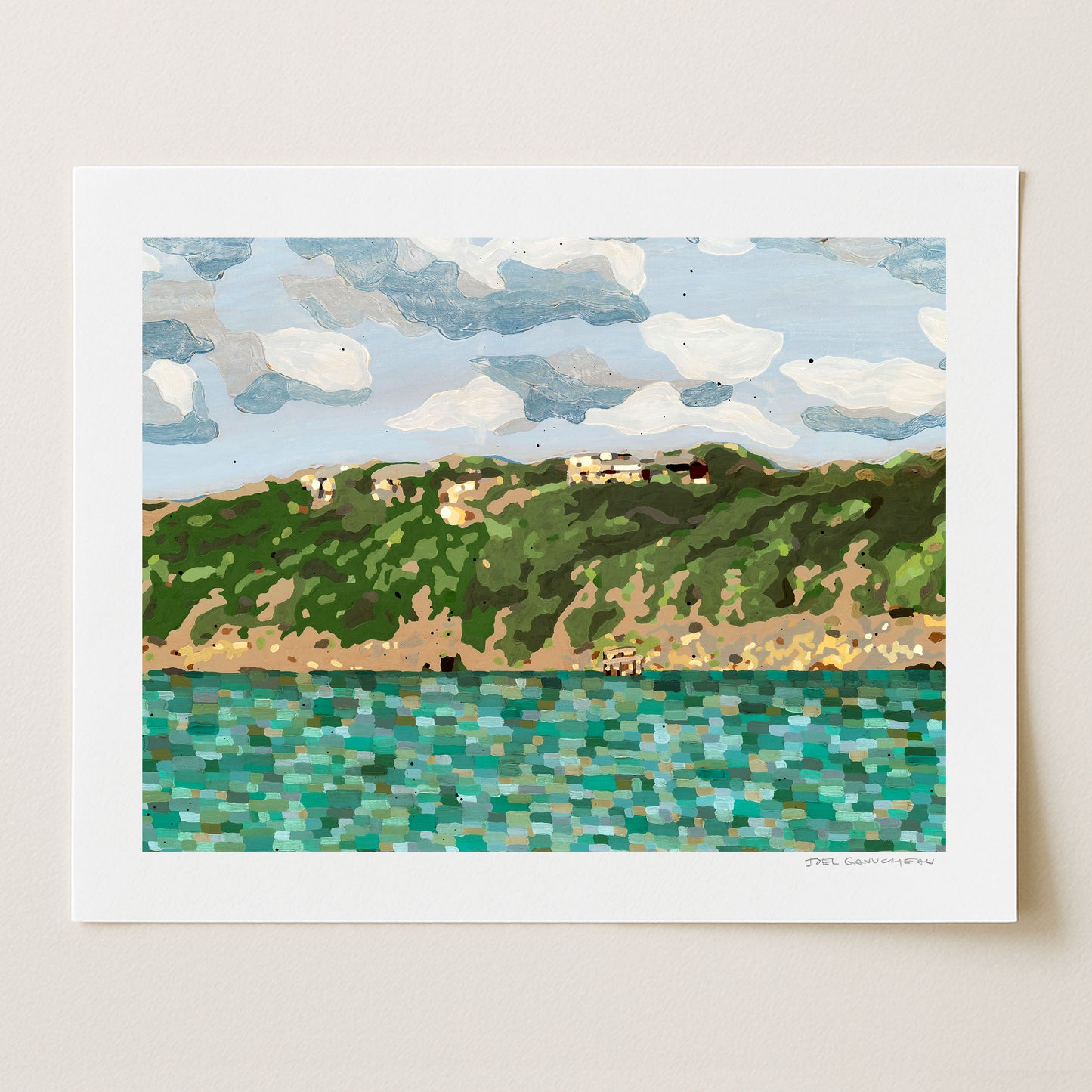 Lake Austin - Signed Paper Print