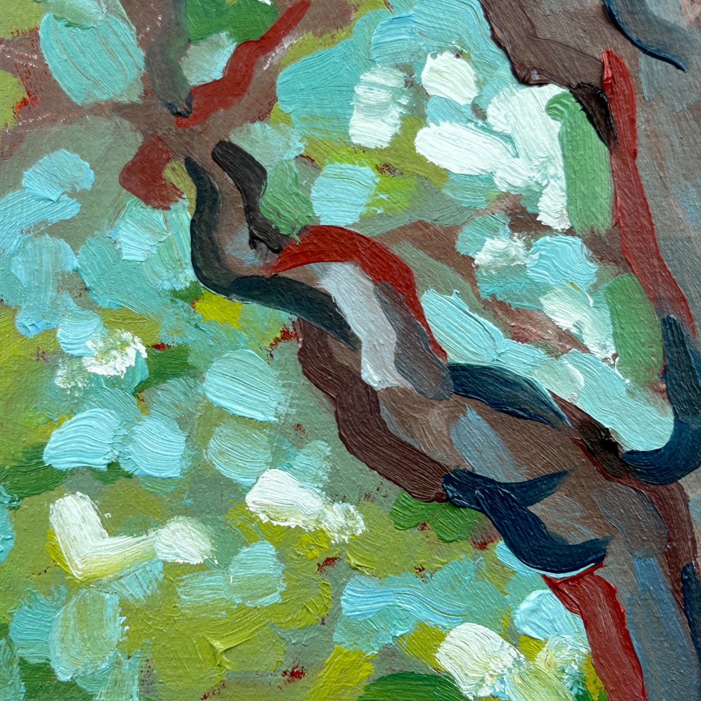 Little Emerald Forest - 5x7"