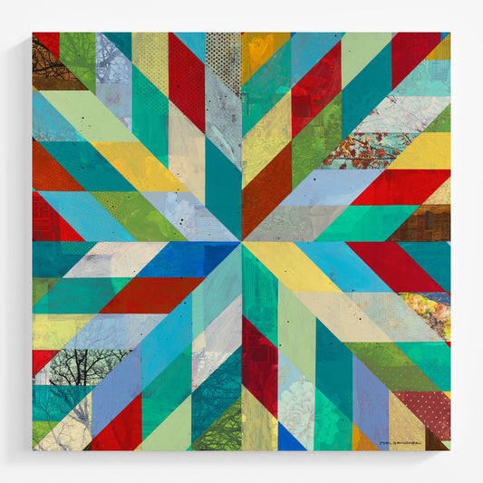 Mid-Century Modern Love 2 - Canvas Print