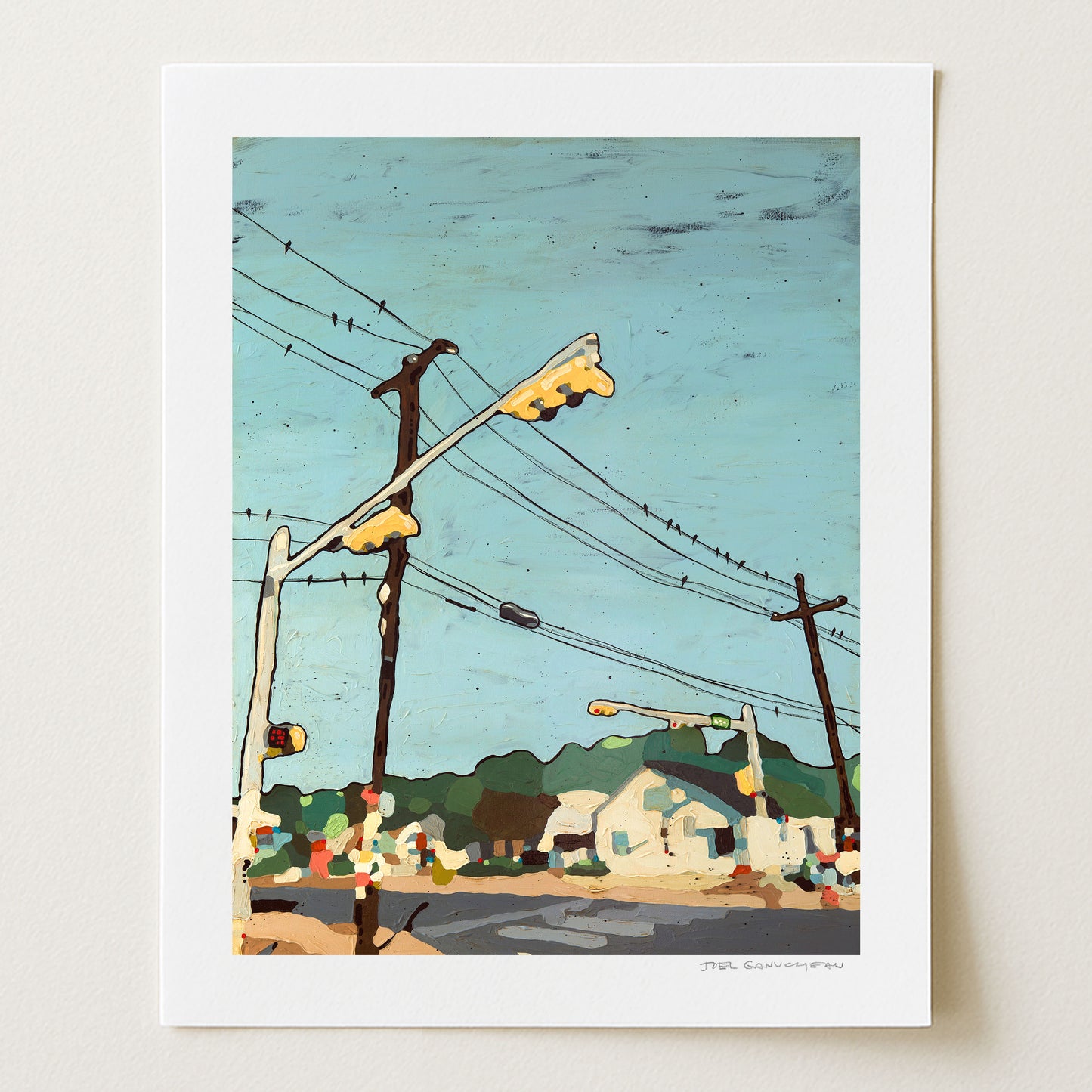 Neighborhood - Signed Paper Print