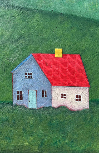 Happy Houses- 24 x 32"