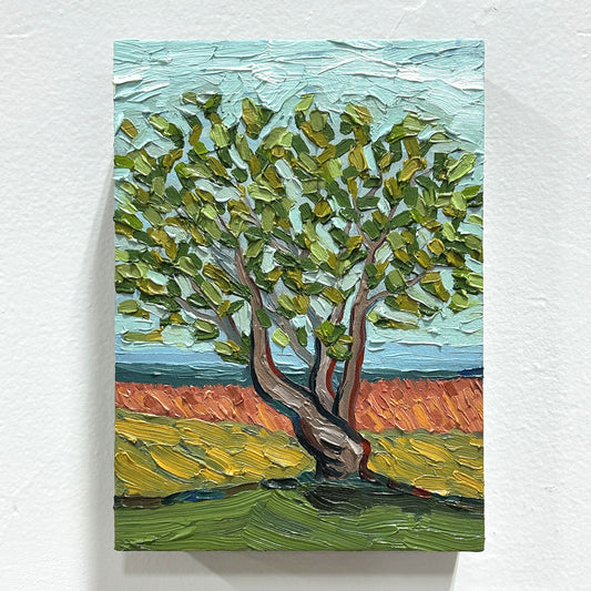 Quiet Leaf Tree - 5x7"