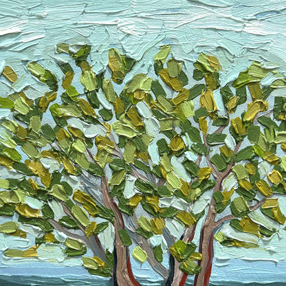 Quiet Leaf Tree - 5x7"