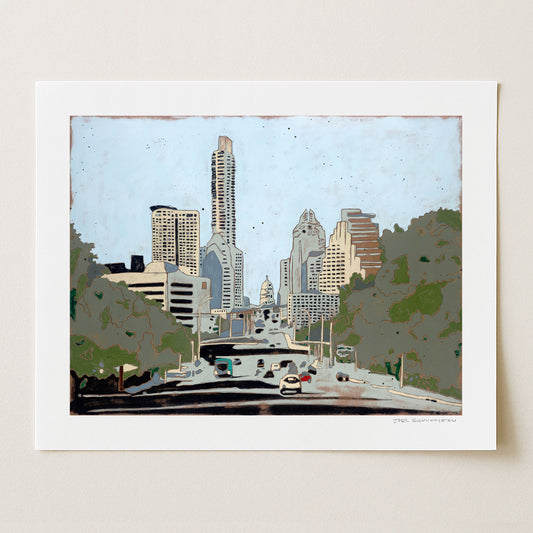 Rendering Austin - Signed Paper Print
