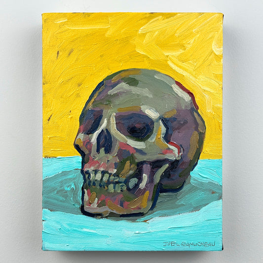Stoic Skull - 7.75 x 10"