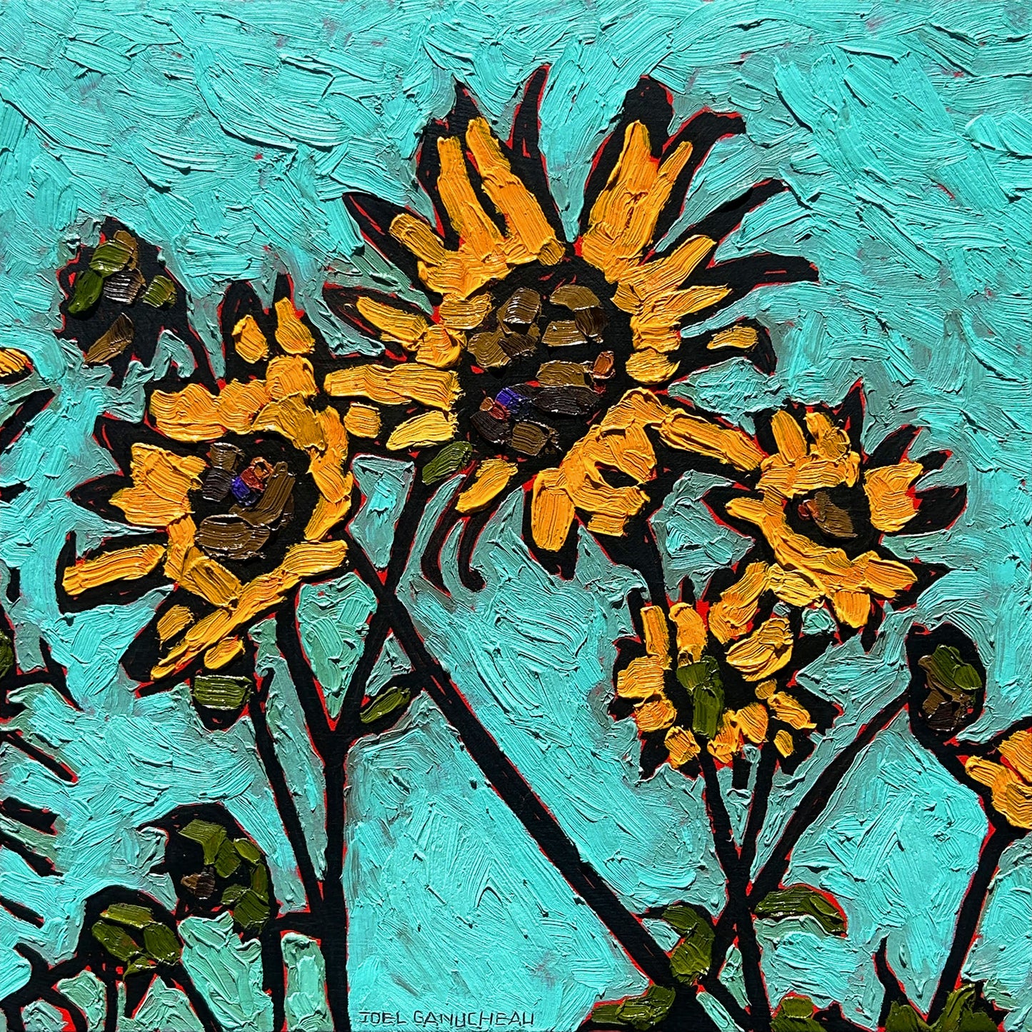 Sun Seeker 3 - 10x10"