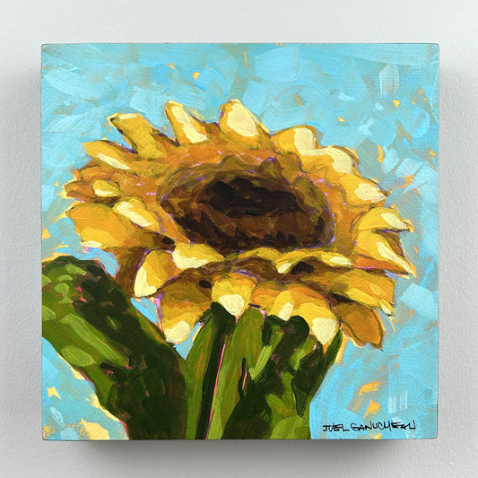 Sunflower Bloom - 8x8"