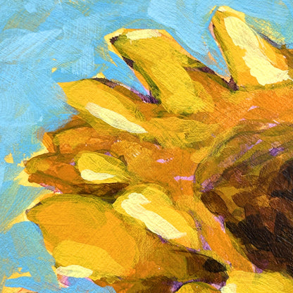 Sunflower Bloom - 8x8"