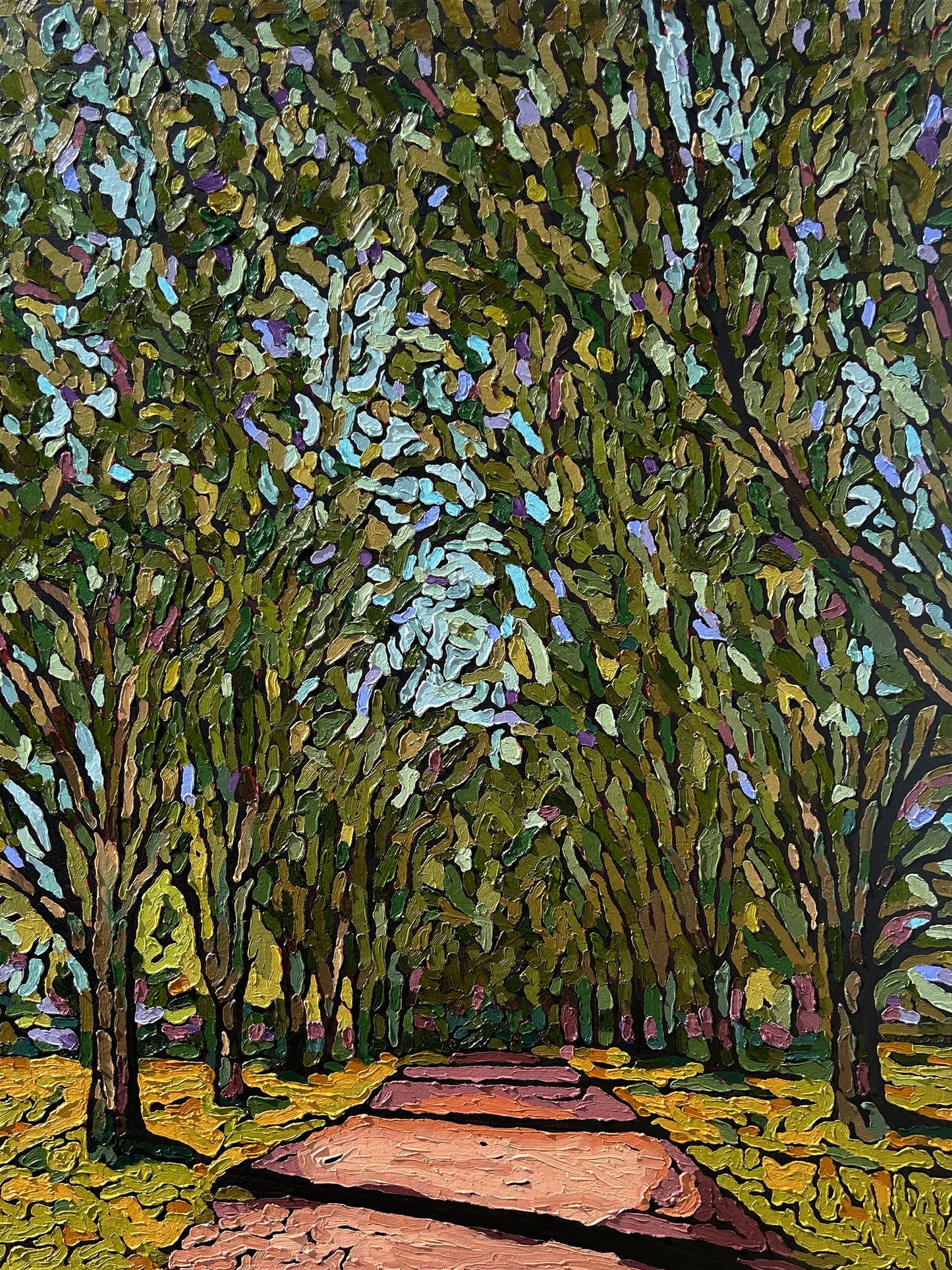 Tree Lined Drive - 24x32"
