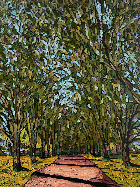 Tree Lined Drive - 24x32"